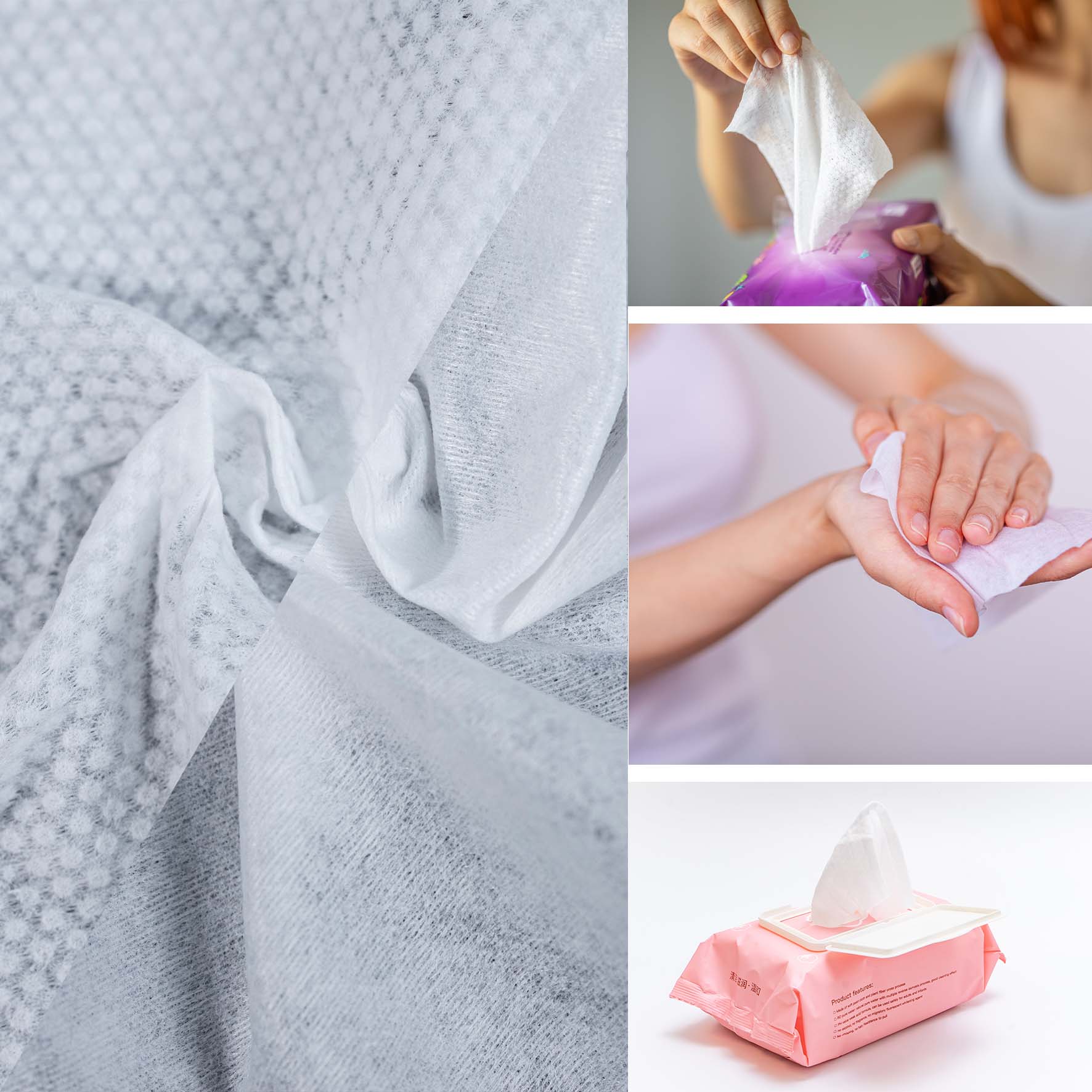 Viscose spunlace nonwoven fabric for wet wipes Viscose spunlace fabric for wet wipes is valued for its softness, absorbency, and skin-friendly feel, making it a popular choice for baby wipes, facial wipes, and personal care products.