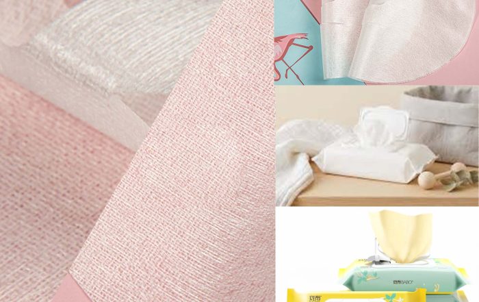 Seaweed Spunlace Nonwoven Fabric for Wet Wipes combines natural seaweed fibers with spunlace technology, offering a soft and premium material for skincare and personal care wipes.
