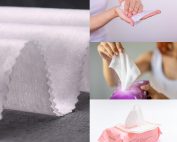 Polyester Spunlace for Wet Wipes offers high wet strength and durability for cleaning, disinfecting and industrial wipes.