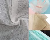 Apertured Spunlace has an open mesh structure for better wiping, liquid pickup and airflow in dry towels, wipes and beauty products.
